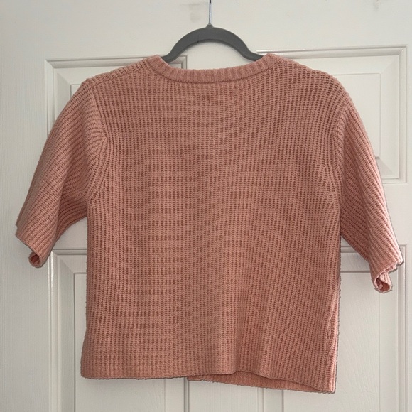 Aerie Pink Button-Up Cardigan - Picture 5 of 5